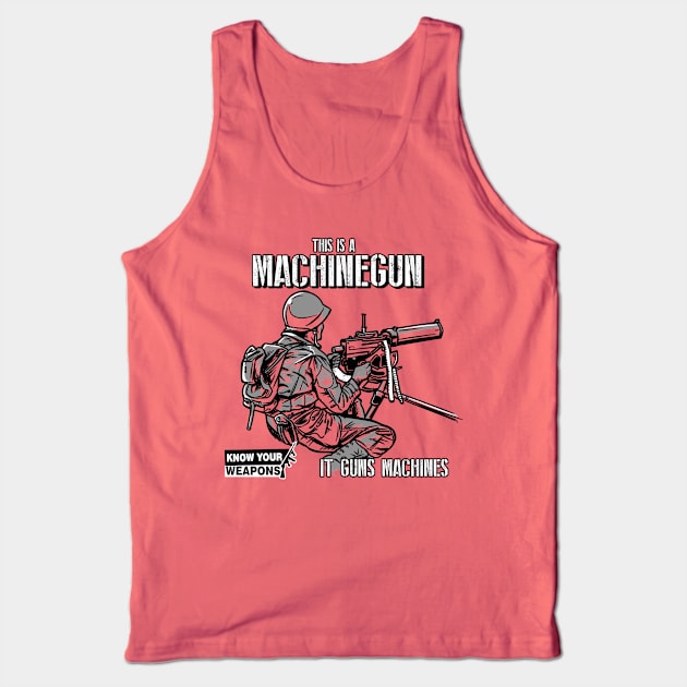 MachineGun Tank Top by AndreusD